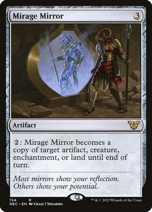 Mirage Mirror · Neon Dynasty Commander 154/179