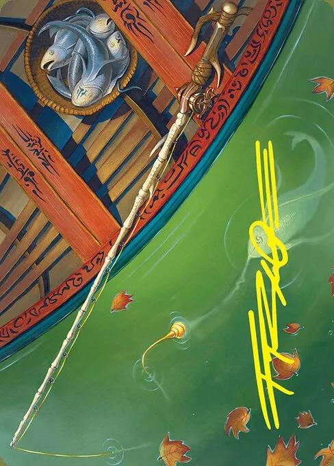 Fishing Pole // Fishing Pole · Foundations Art Series 18/55
