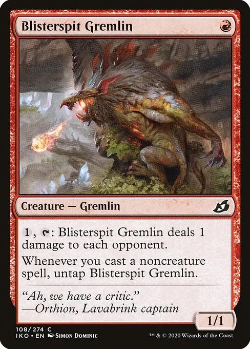 Blisterspit Gremlin · Ikoria: Lair of Behemoths 108/390