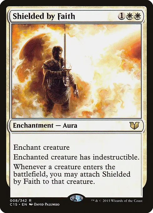 Shielded by Faith · Commander 2015 8/342