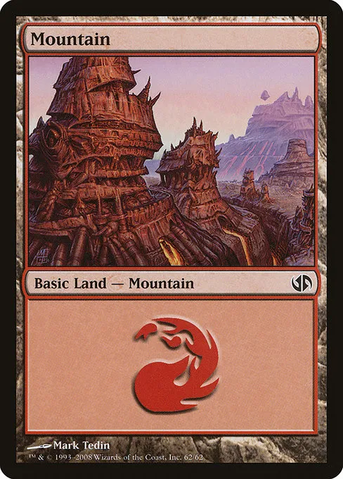 Mountain · Duel Decks: Jace vs. Chandra 62/64