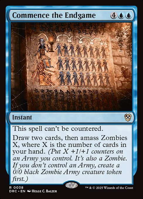 Commence the Endgame · Aetherdrift Commander 38/184