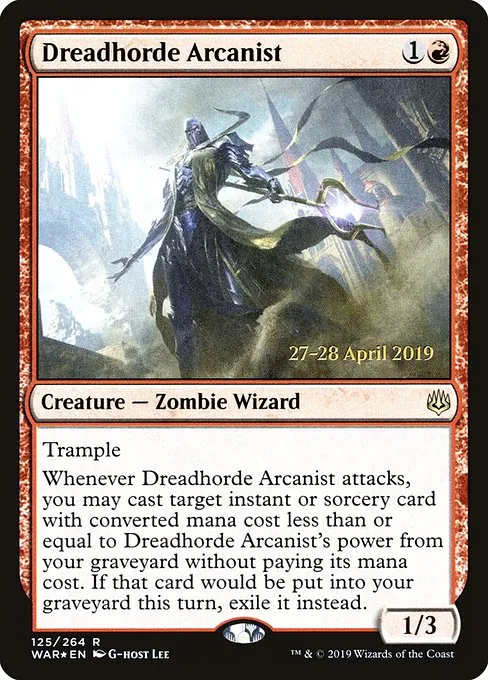Dreadhorde Arcanist · War of the Spark Promos 125s/176