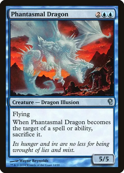 Phantasmal Dragon · Duel Decks: Jace vs. Vraska 14/88