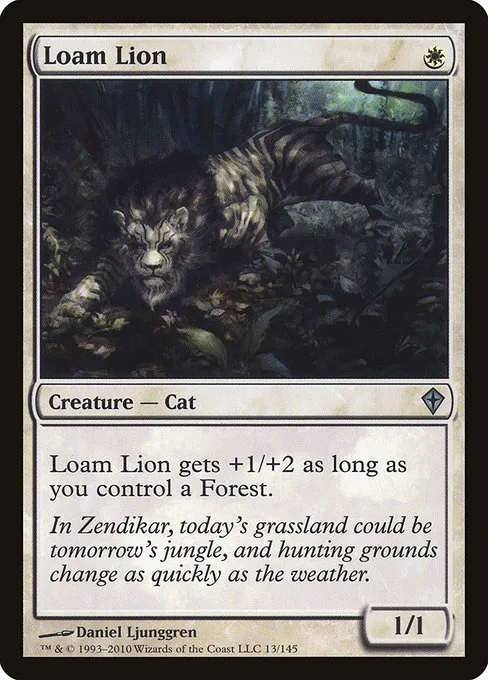 Loam Lion · Worldwake 13/145