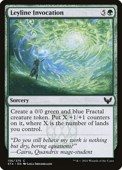 Leyline Invocation · Strixhaven: School of Mages 136/393