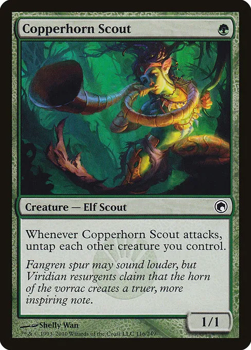 Copperhorn Scout · Scars of Mirrodin 116/249