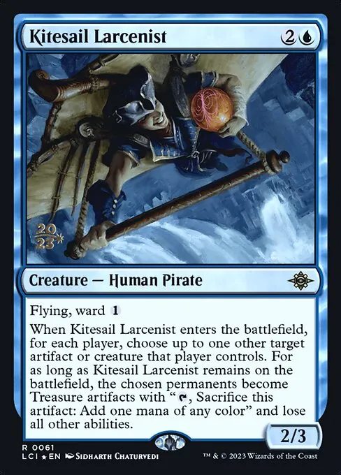 Kitesail Larcenist · The Lost Caverns of Ixalan Promos 61s/136