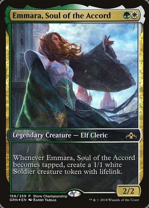 Emmara, Soul of the Accord · Guilds of Ravnica Promos 168/84