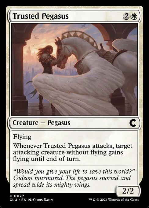 Trusted Pegasus · Ravnica: Clue Edition 77/284
