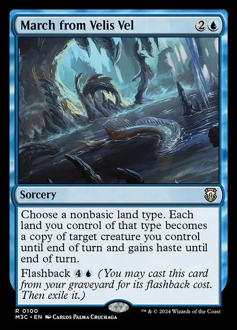 March from Velis Vel · Modern Horizons 3 Commander 100/398