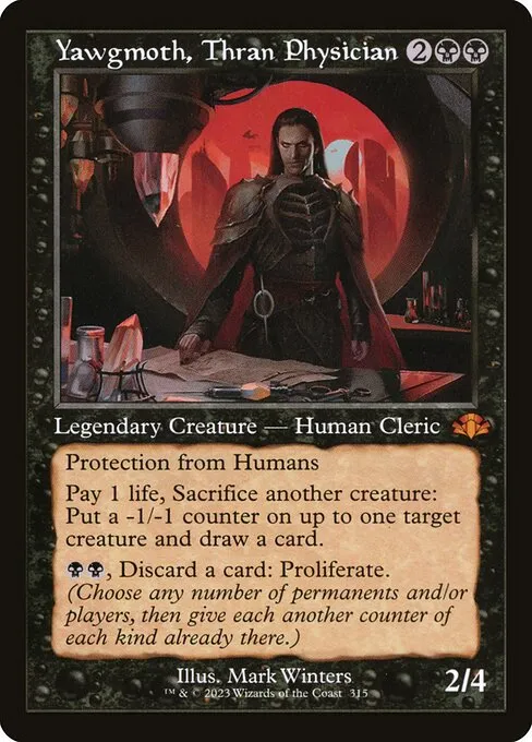 Yawgmoth, Thran Physician · Dominaria Remastered 315/457
