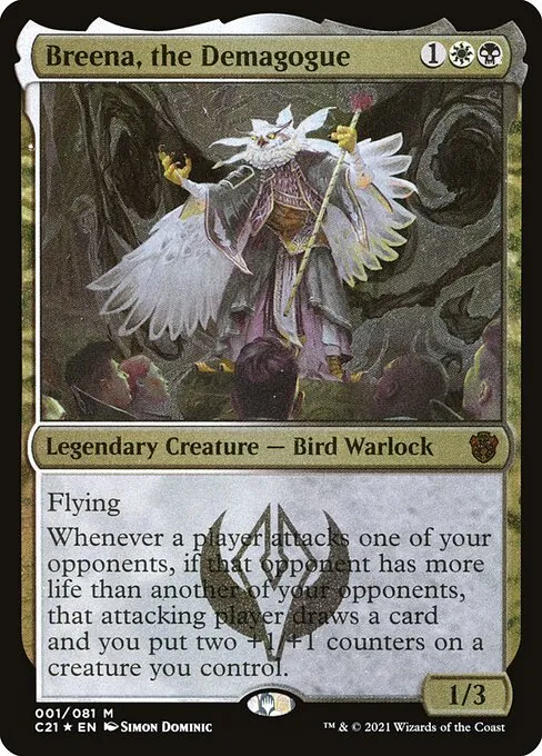Breena, the Demagogue · Commander 2021 Display Commanders 1/5