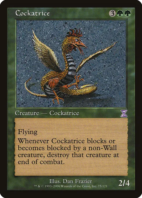 Cockatrice · Time Spiral Timeshifted 75/121