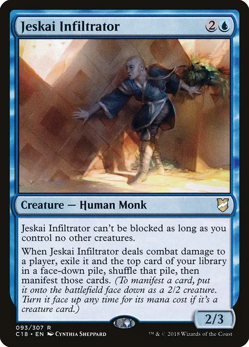 Jeskai Infiltrator · Commander 2018 93/307