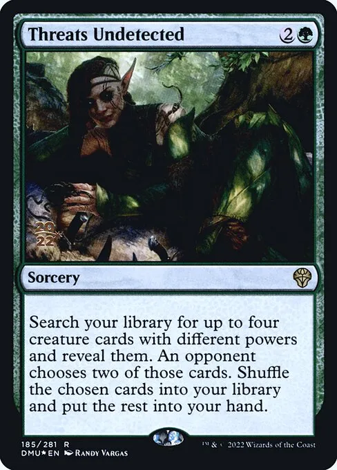Threats Undetected · Dominaria United Promos 185s/161