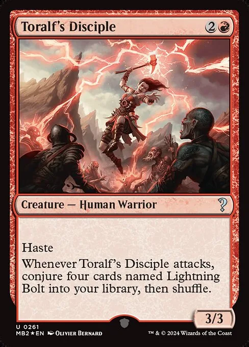 Toralf's Disciple · Mystery Booster 2 261/385