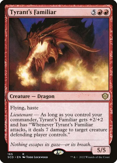 Tyrant's Familiar · Starter Commander Decks 165/352