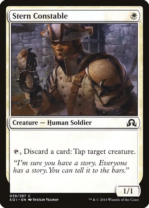 Stern Constable · Shadows over Innistrad 39/302