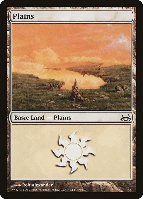 Plains · Duel Decks: Divine vs. Demonic 29/62