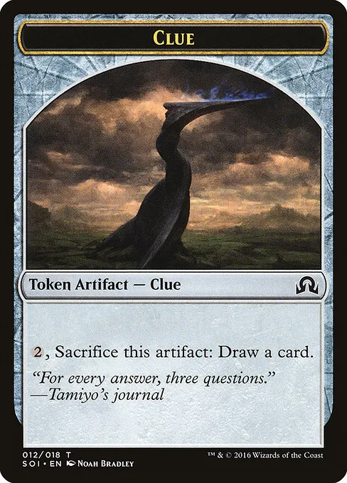 Clue · Shadows over Innistrad Tokens 12/20
