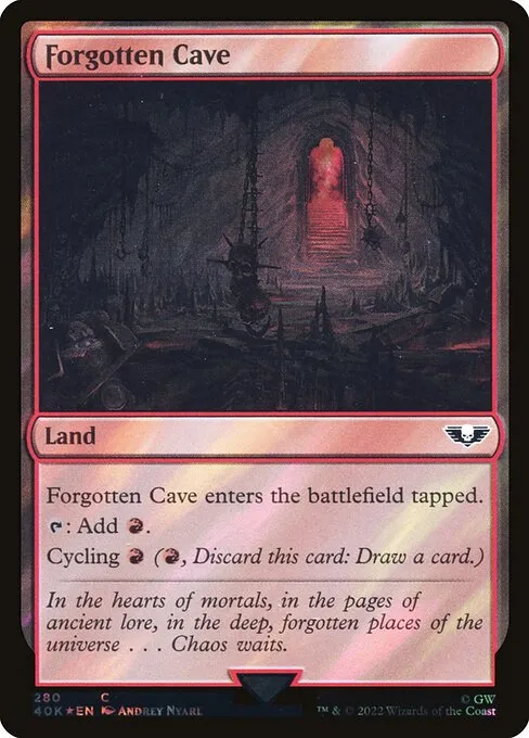 Forgotten Cave · Warhammer 40,000 Commander 280★/617