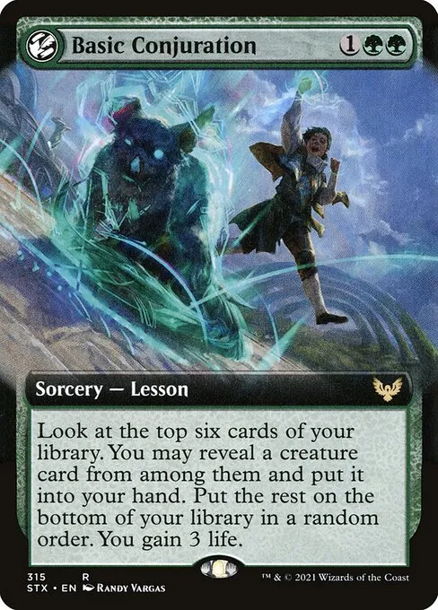 Basic Conjuration · Strixhaven: School of Mages 315/393