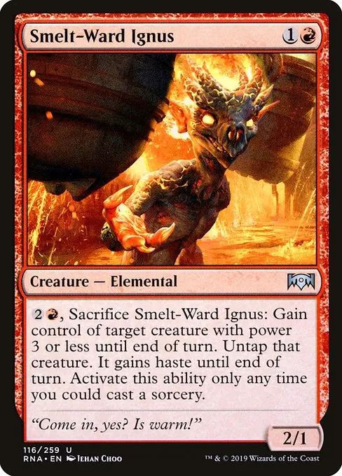 Smelt-Ward Ignus · Ravnica Allegiance 116/273