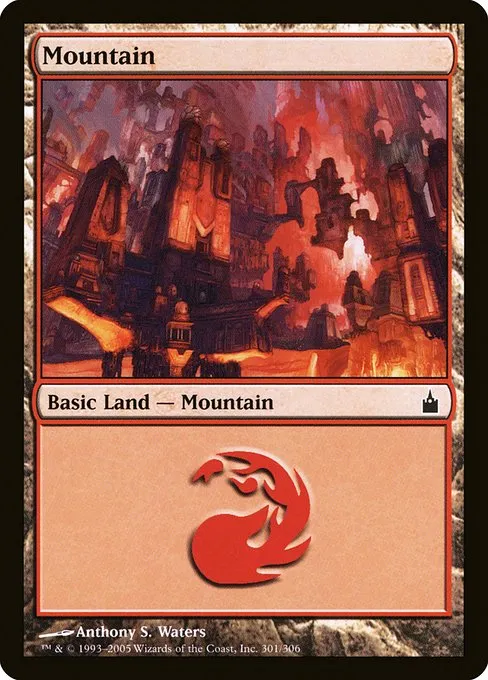 Mountain · Ravnica: City of Guilds 301/306