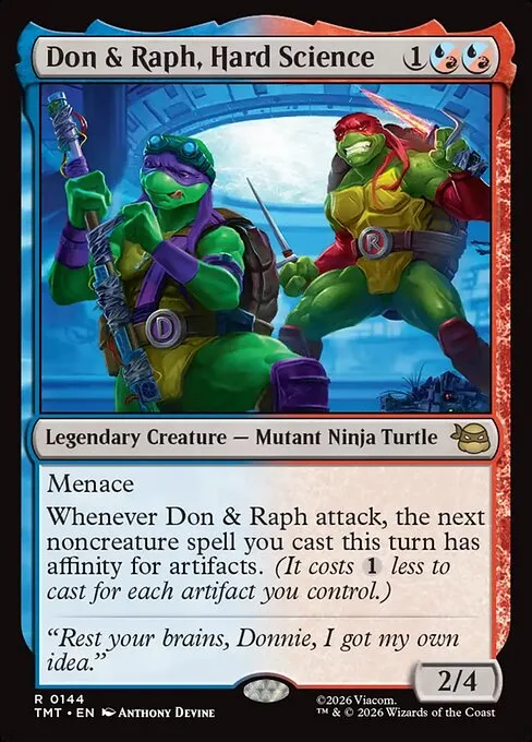 Don & Raph, Hard Science · Teenage Mutant Ninja Turtles 144/320