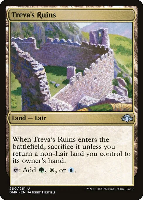 Treva's Ruins · Dominaria Remastered 260/457