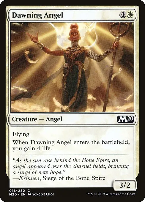 Dawning Angel · Core Set 2020 11/346