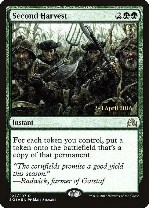 Second Harvest · Shadows over Innistrad Promos 227s/90
