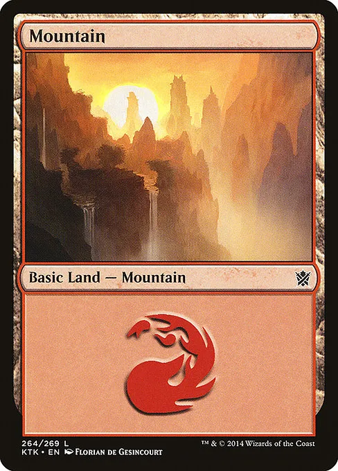 Mountain · Khans of Tarkir 264/293