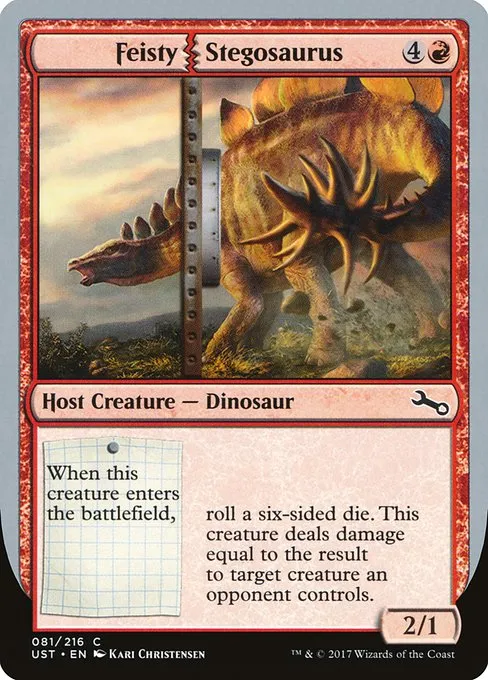 Feisty Stegosaurus · Unstable 81/268