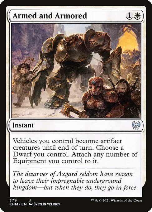 Armed and Armored · Kaldheim 379/425
