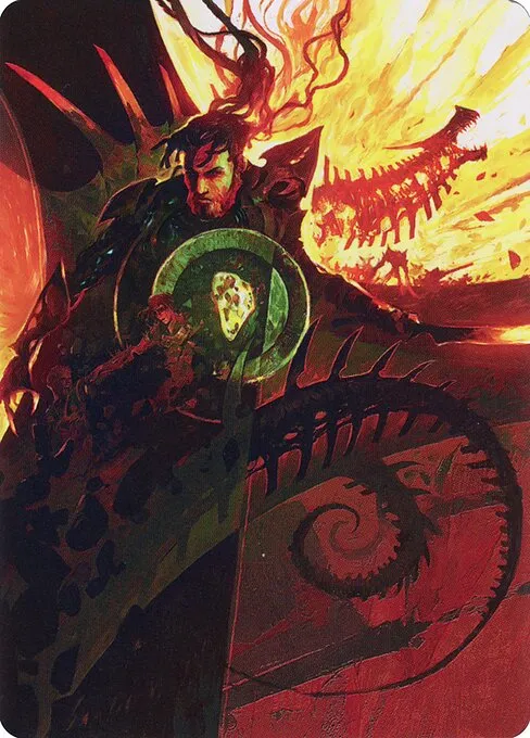 Mishra's Command // Mishra's Command · The Brothers' War Art Series 33/81