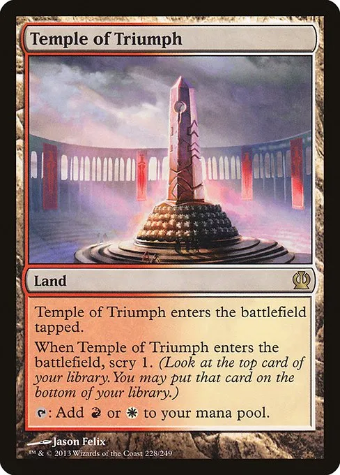 Temple of Triumph · Theros 228/249