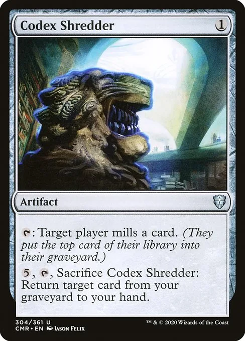 Codex Shredder · Commander Legends 304/718