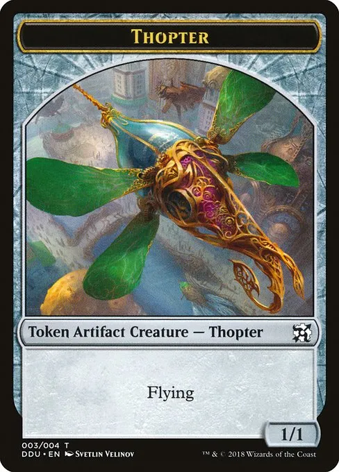 Thopter · Duel Decks: Elves vs. Inventors Tokens 3/4