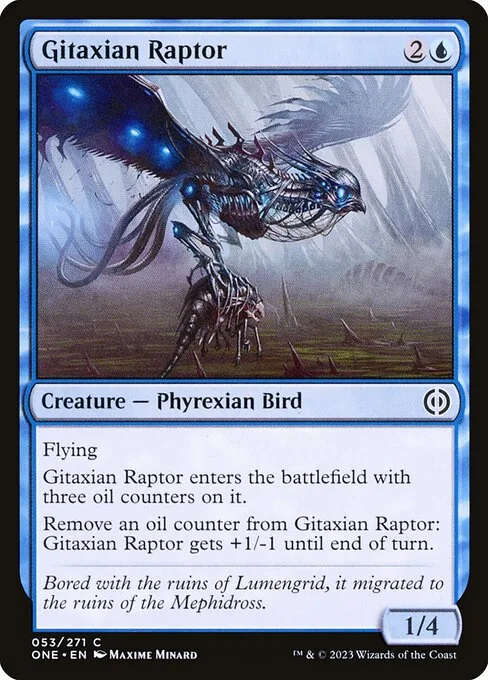 Gitaxian Raptor · Phyrexia: All Will Be One 53/479