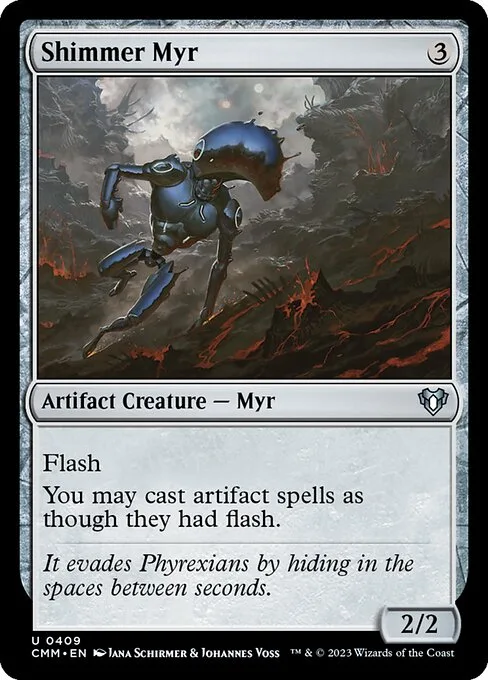 Shimmer Myr · Commander Masters 409/1067