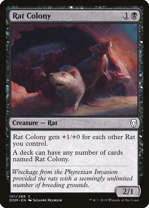 Rat Colony · Dominaria 101/280