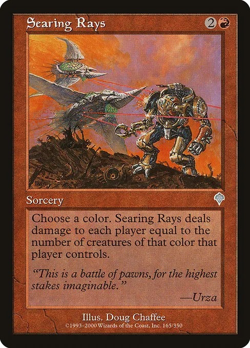 Searing Rays · Invasion 165/354