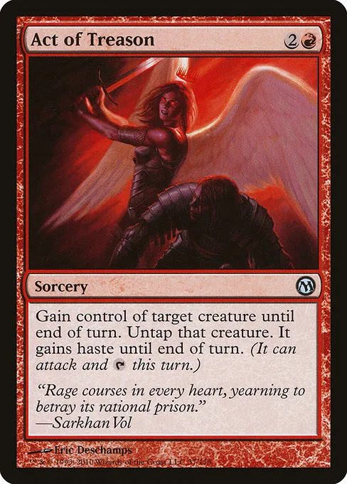 Act of Treason · Duels of the Planeswalkers 37/113