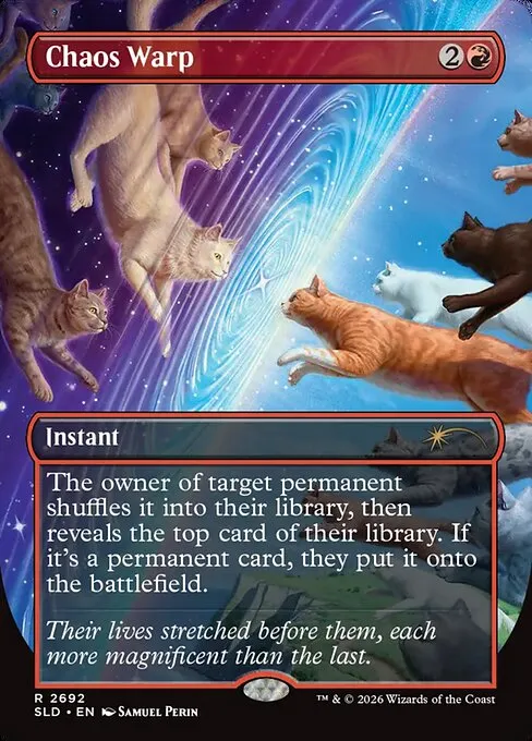 Chaos Warp · Secret Lair Drop 2692/2547