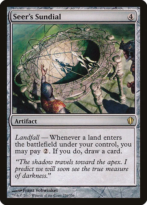 Seer's Sundial · Commander 2013 256/356