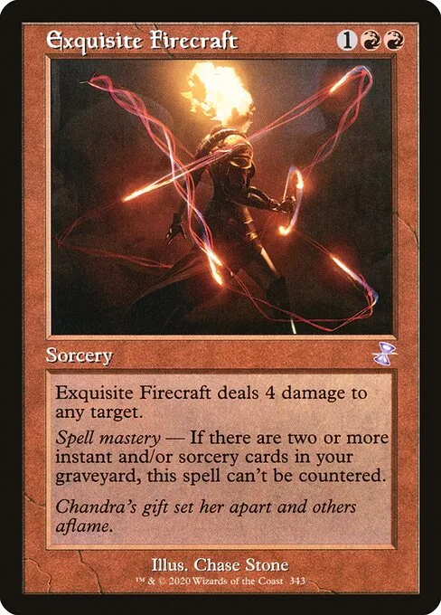 Exquisite Firecraft · Time Spiral Remastered 343/411