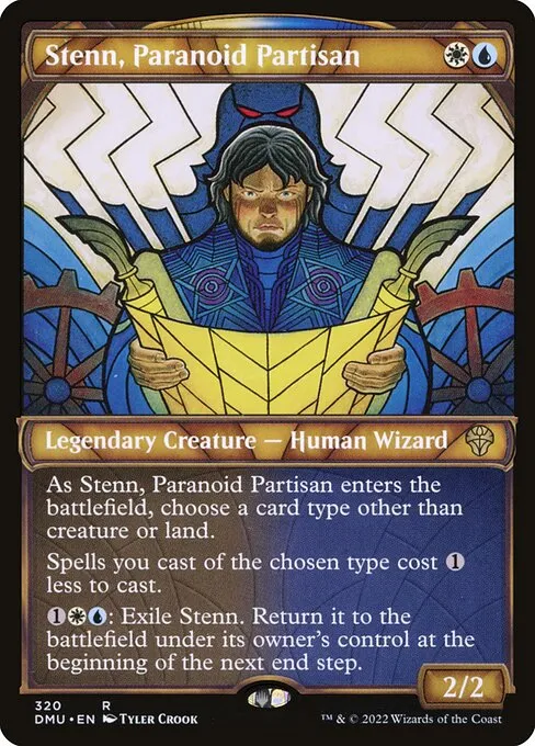 Stenn, Paranoid Partisan · Dominaria United 320/453