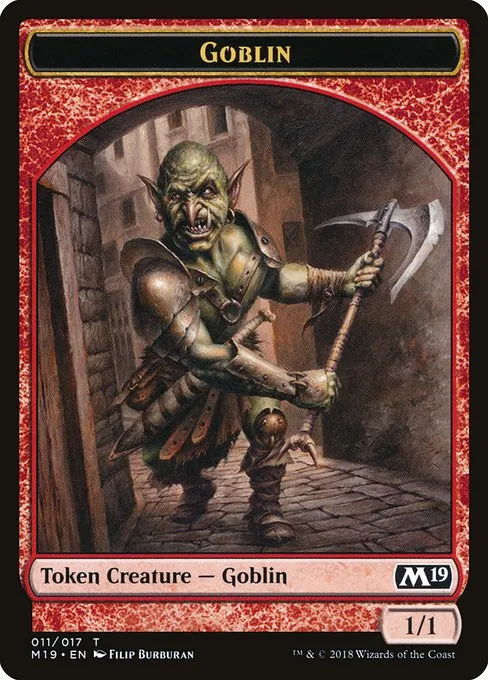 Goblin · Core Set 2019 Tokens 11/18